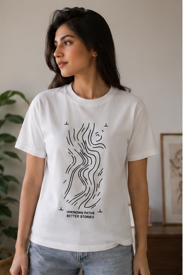 UNKNOWN PATHS : Unisex Regular T-shirt