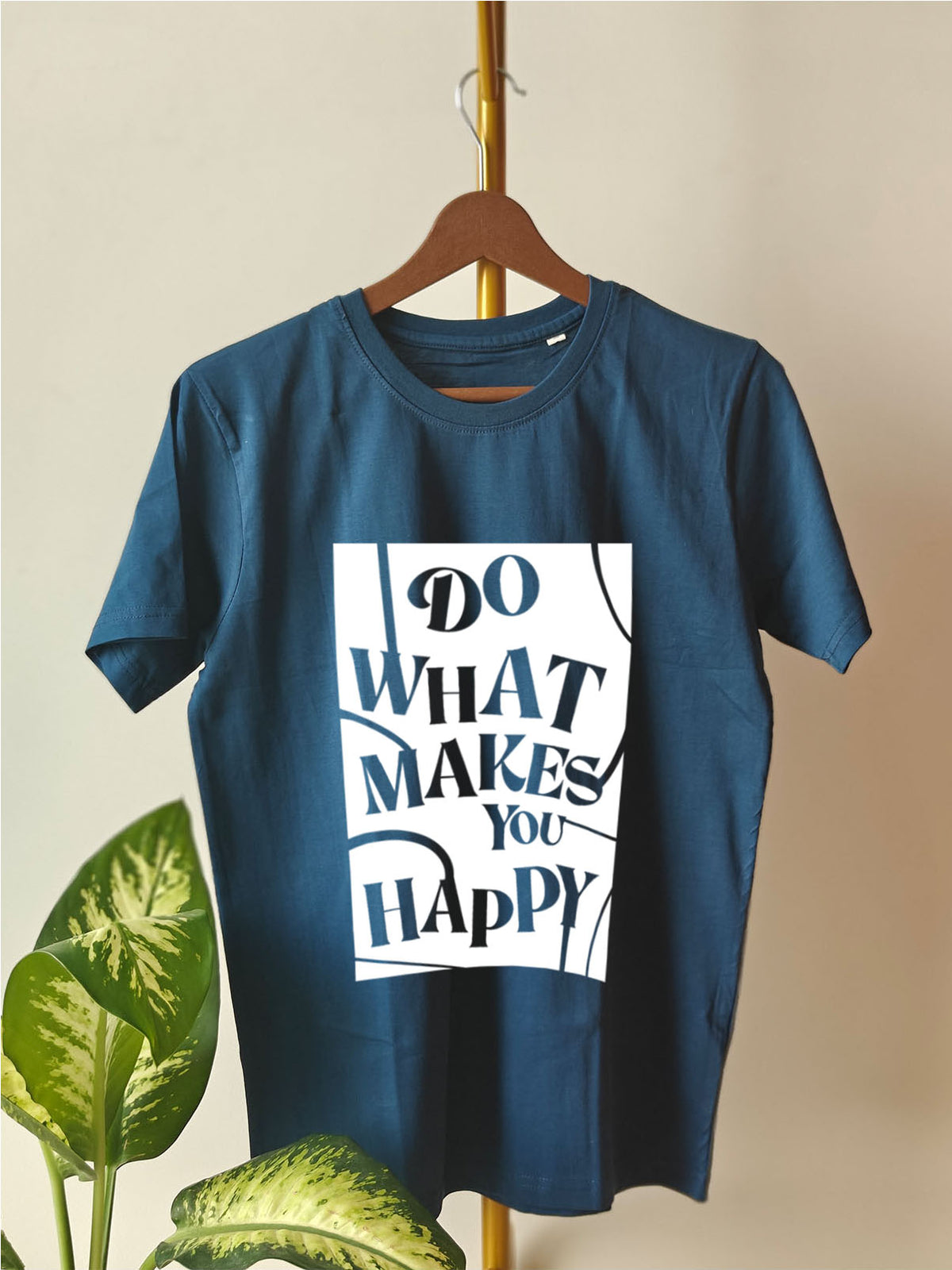 DO WHAT MAKES YOU HAPPY : Unisex Regular T-shirt
