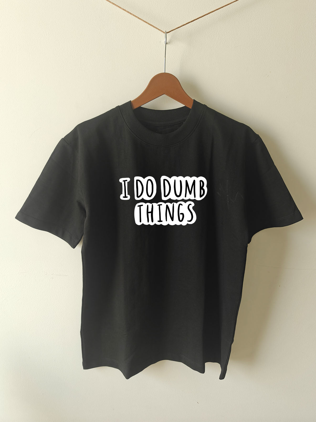 I DO DUMB THINGS : Unisex Oversized T-shirt