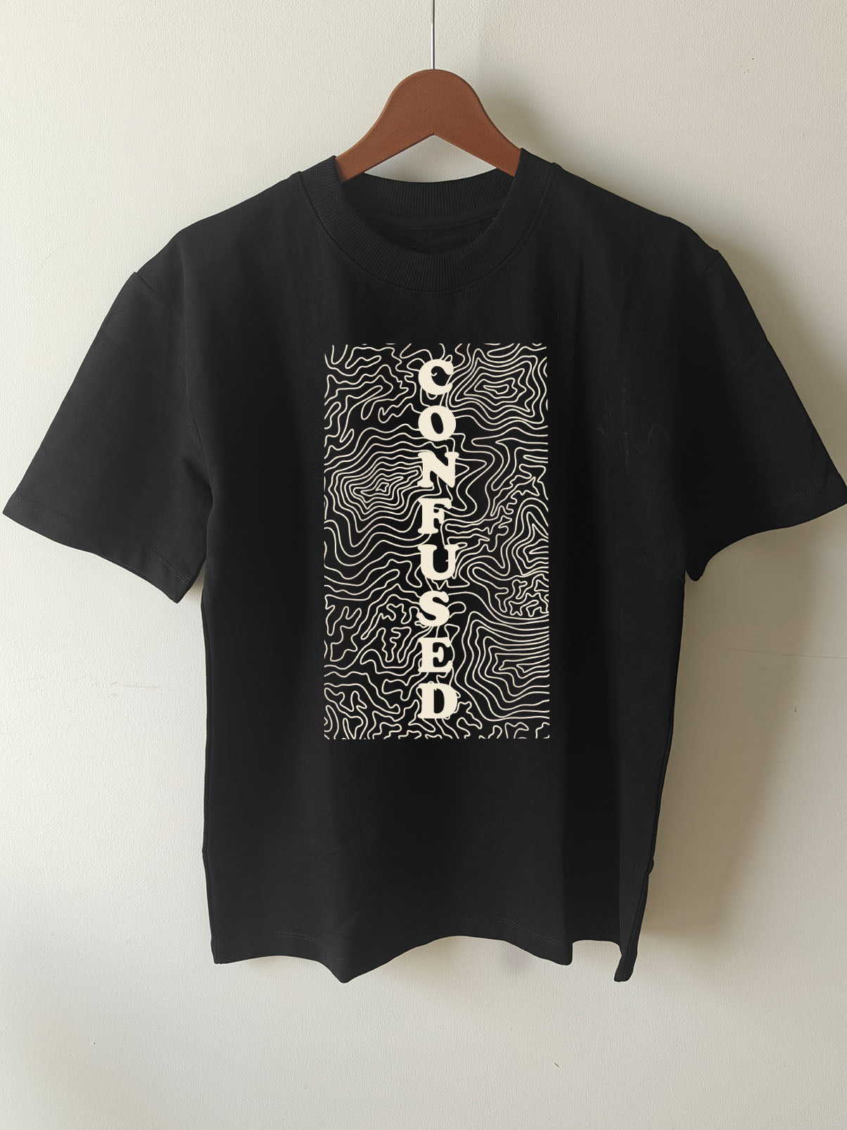 CONFUSED : Unisex Oversized T-shirt
