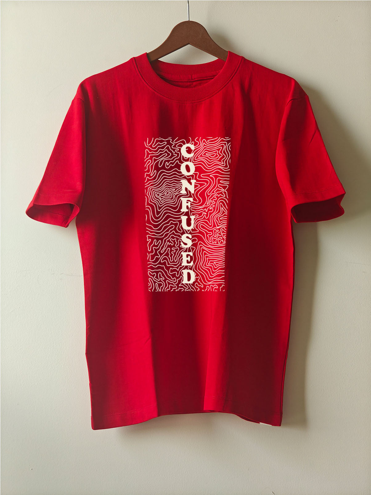 CONFUSED : Unisex Oversized T-shirt