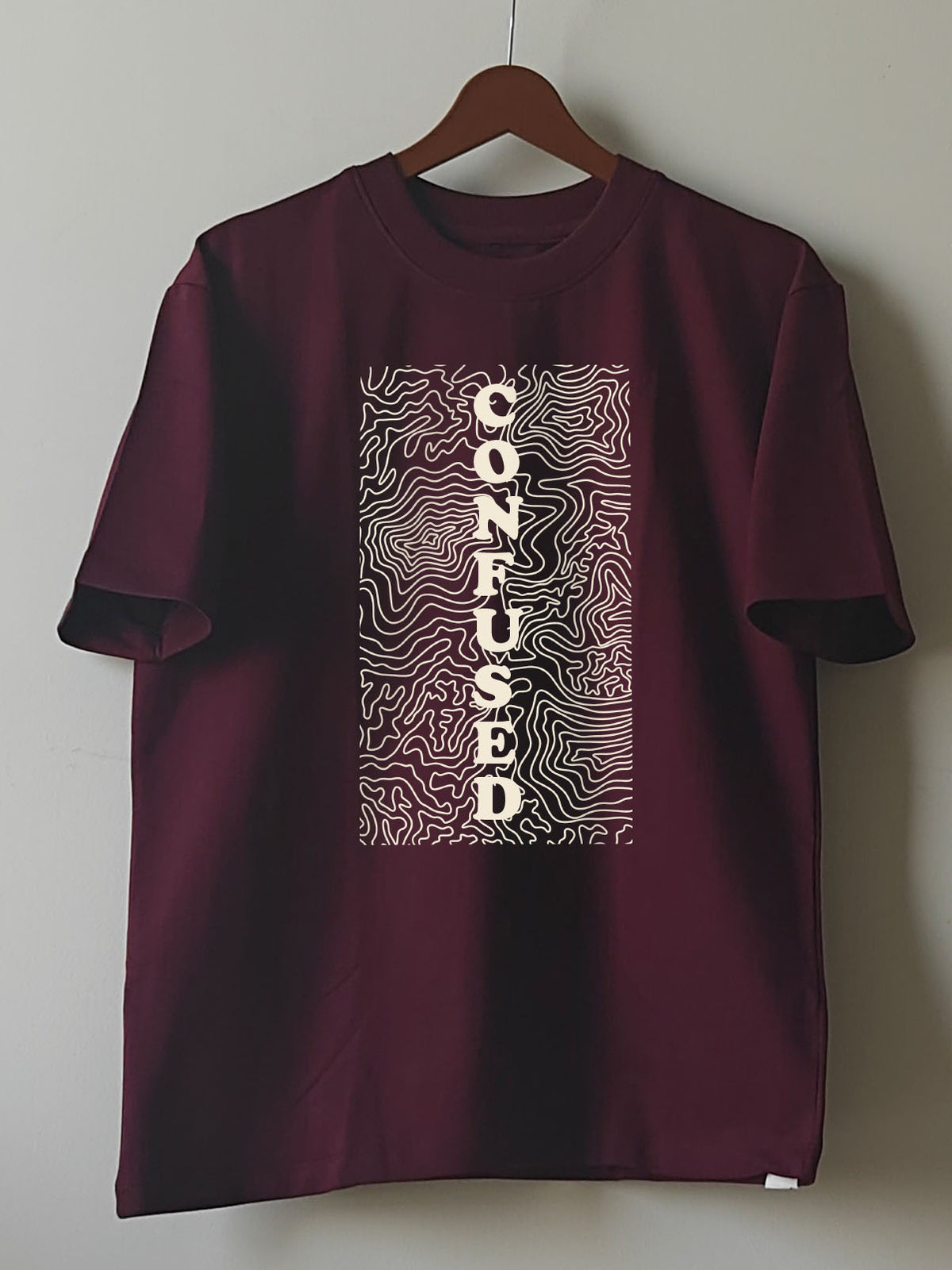 CONFUSED : Unisex Oversized T-shirt