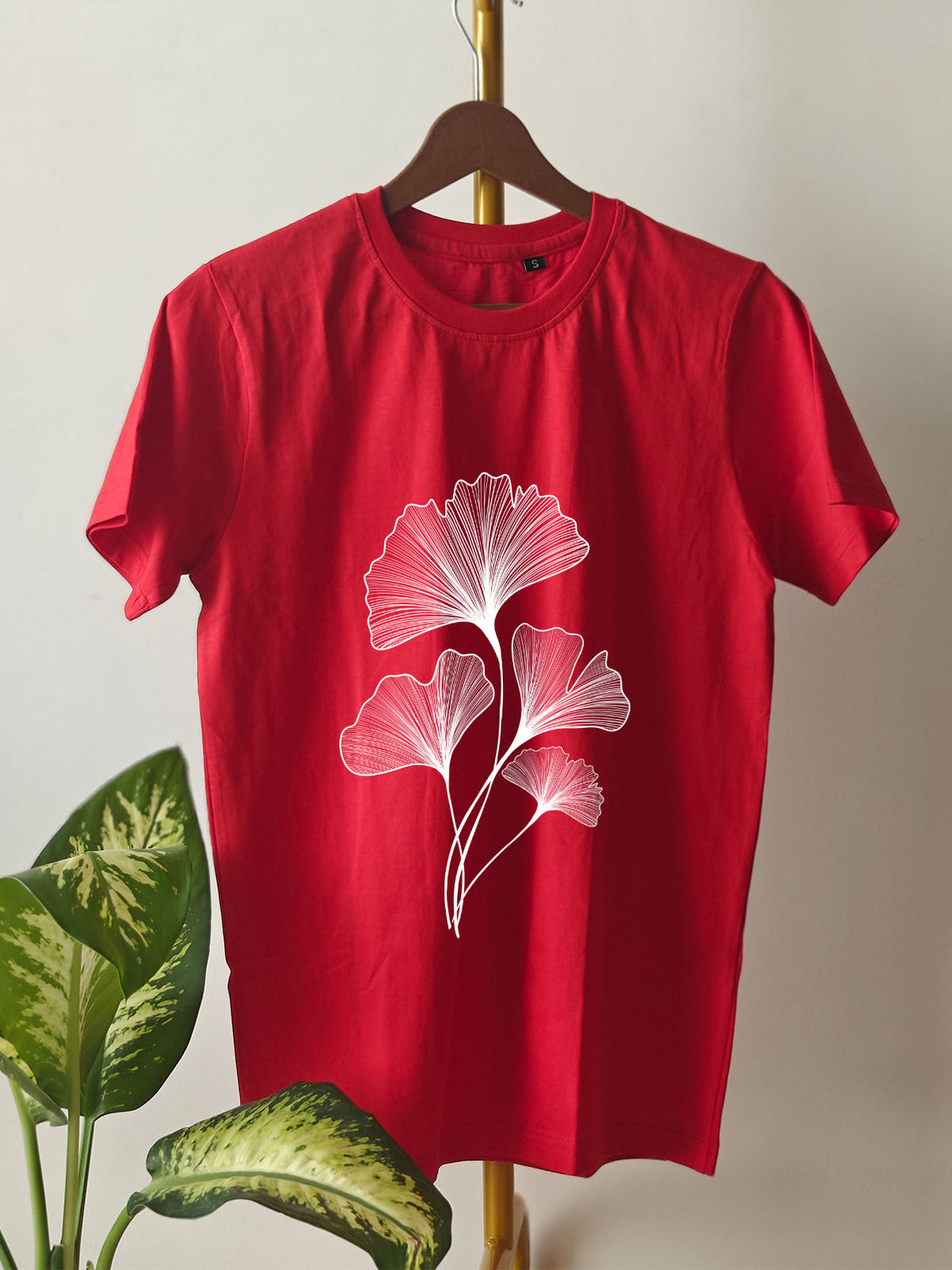 FLORAL LINES : Unisex Regular T-shirt