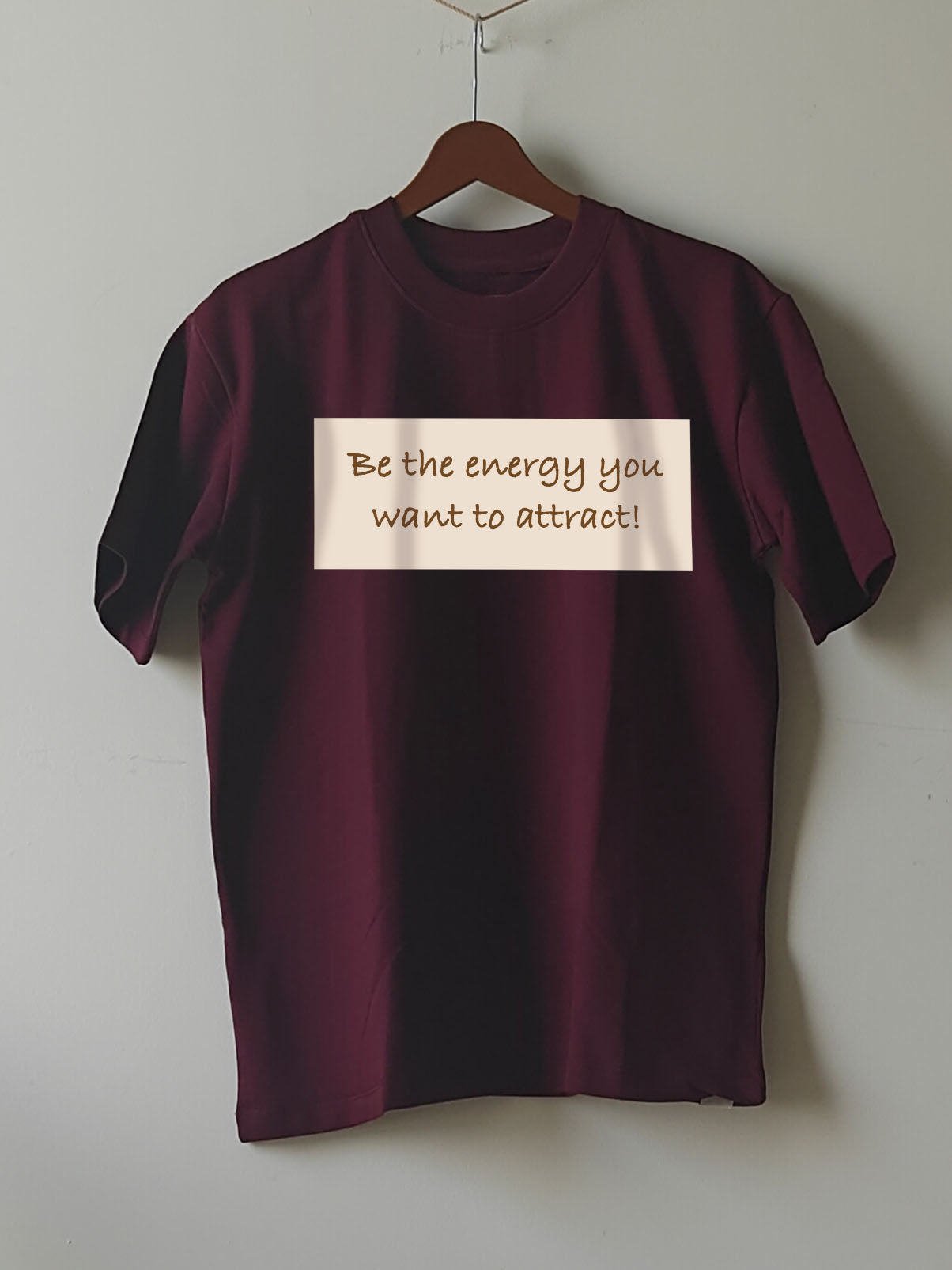 BE THE ENERGY : Unisex Oversized T-shirt