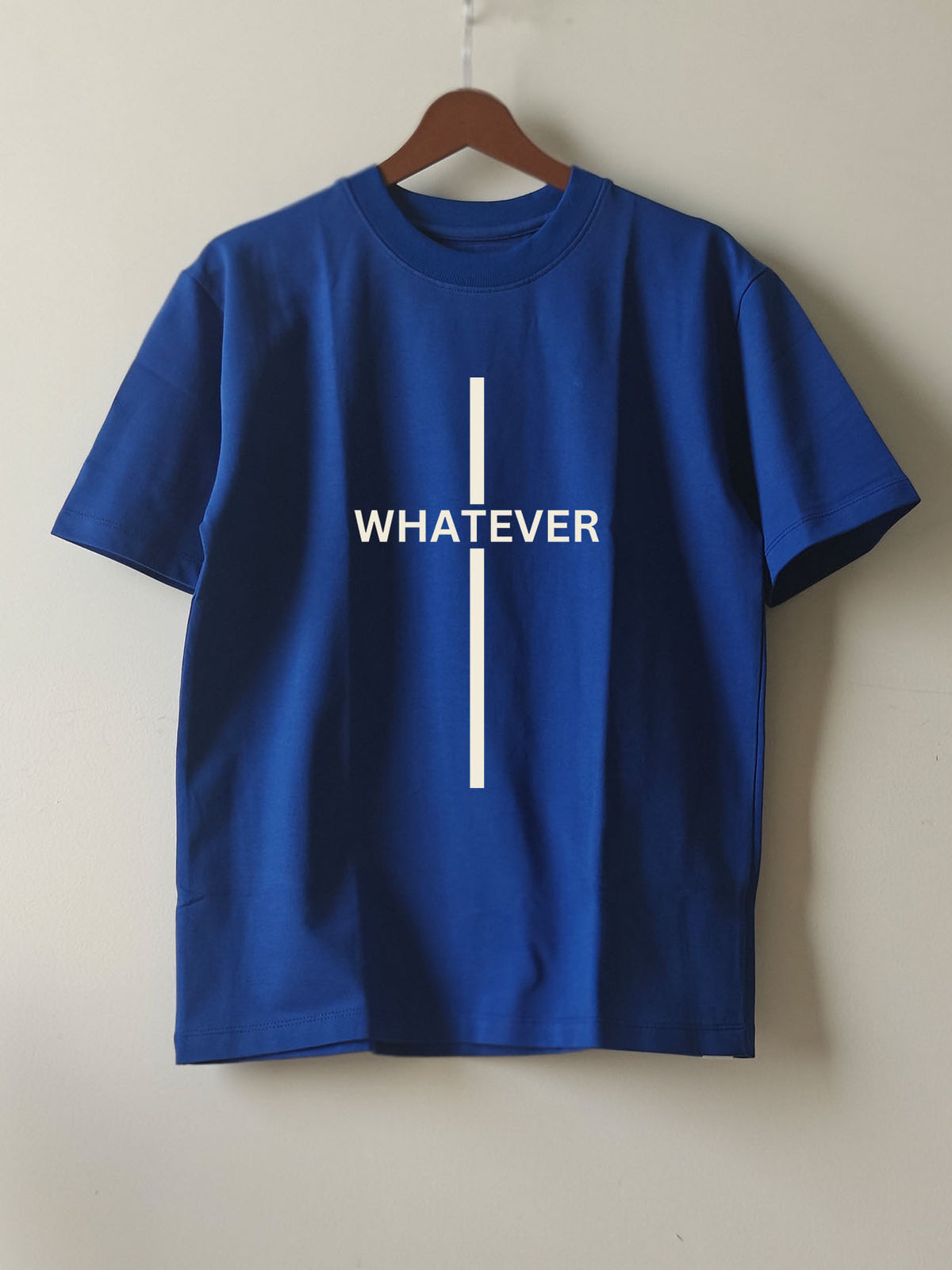 WHATEVER : Unisex Oversized T-shirt