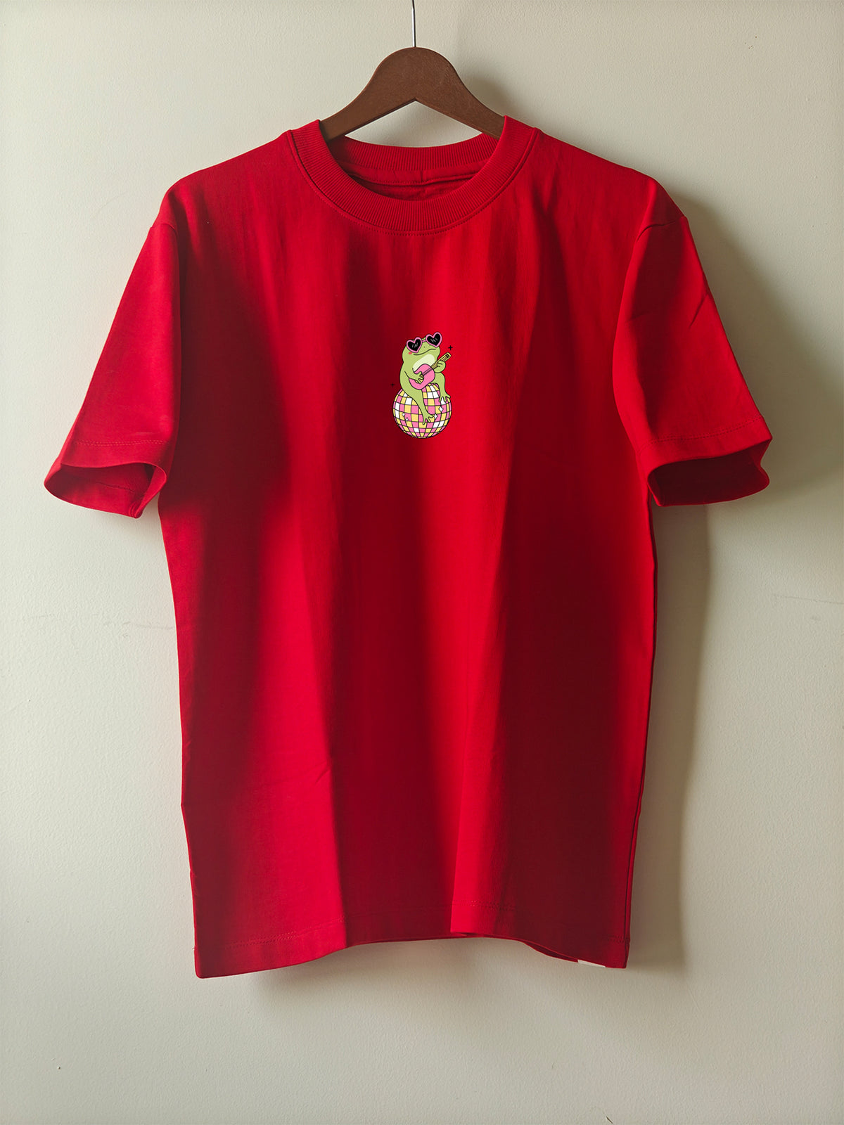 DISCO FROG : Unisex Oversized T-shirt