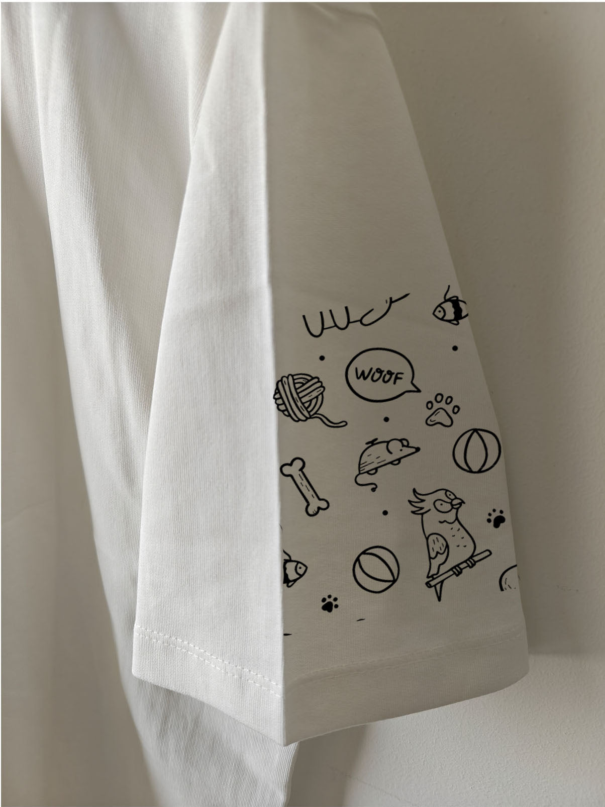 DOODLE ME : Unisex Oversized T-shirt