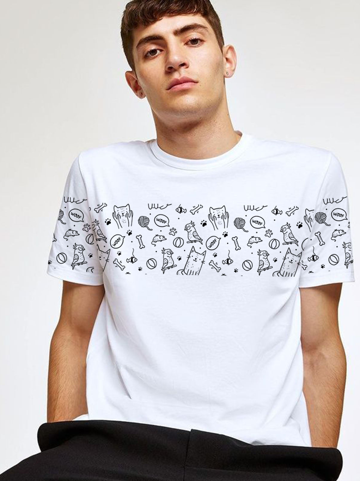 DOODLE ME : Unisex Regular T-shirt