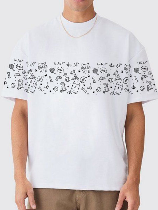 DOODLE ME : Unisex Oversized T-shirt