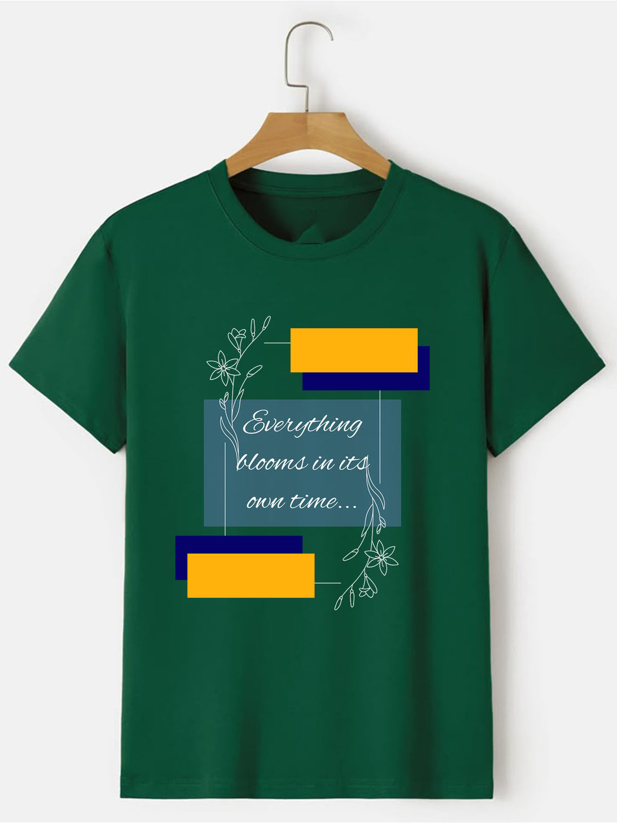 EVERYTHING BLOOMS : Unisex Regular T-shirt