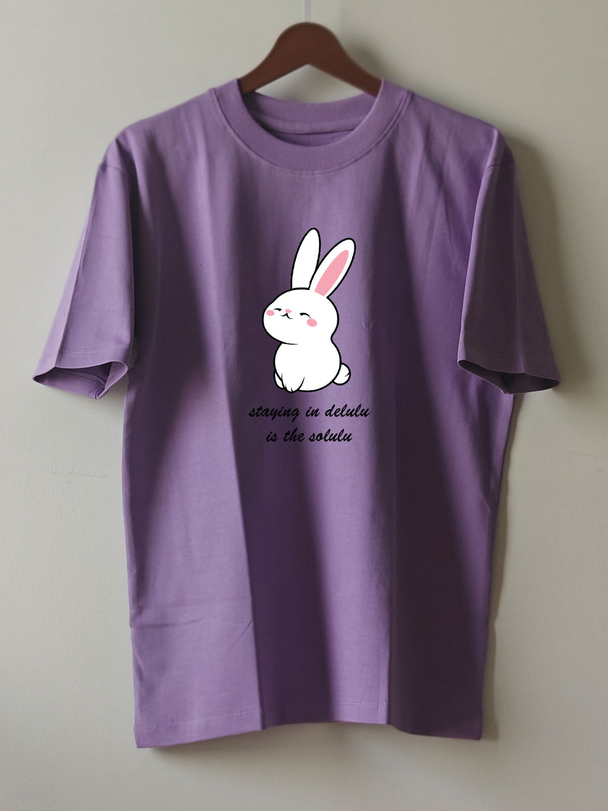 STAYING IN DELULU : Unisex Oversized T-shirt