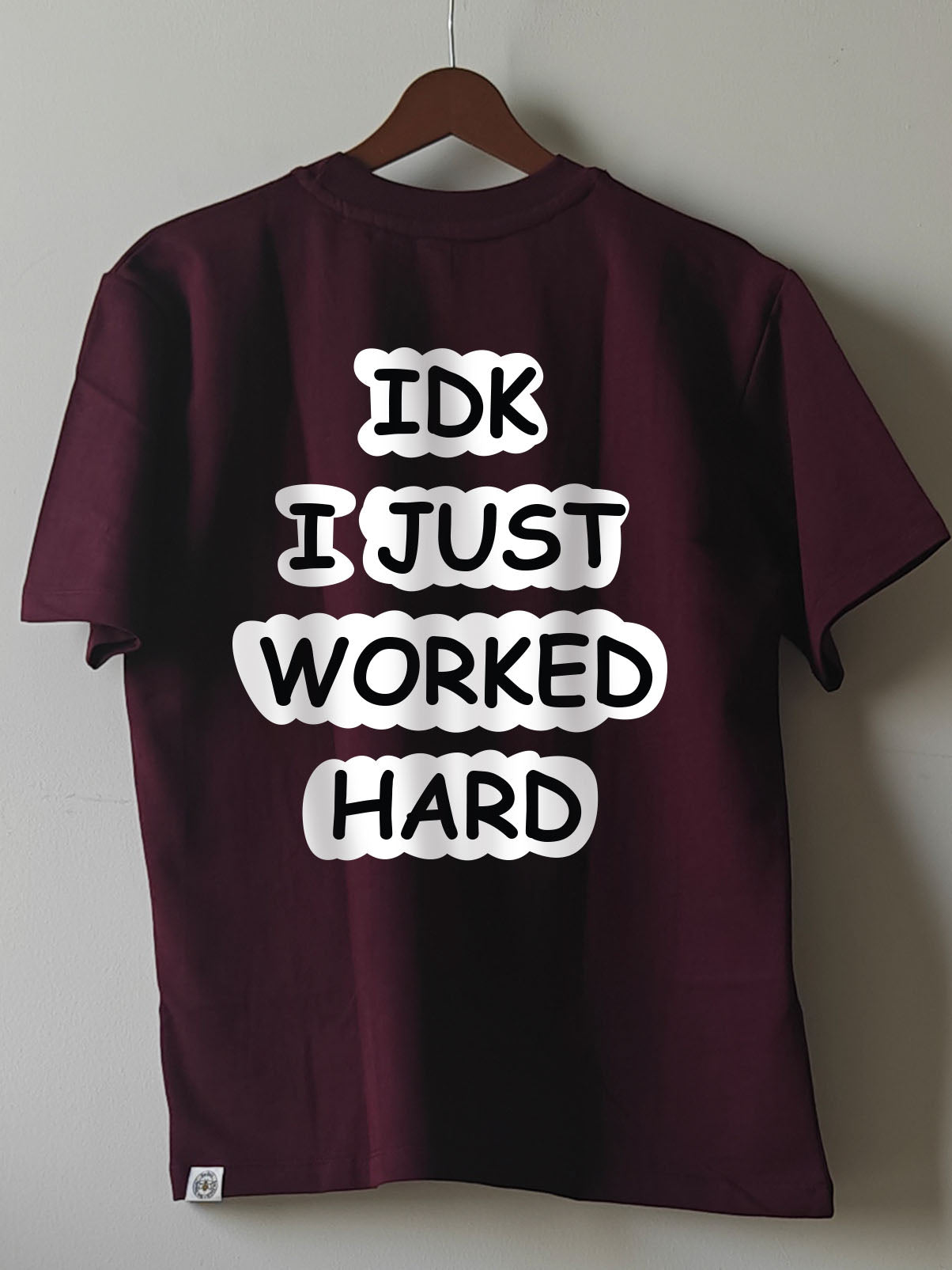 IDK : Unisex Oversized T-shirt