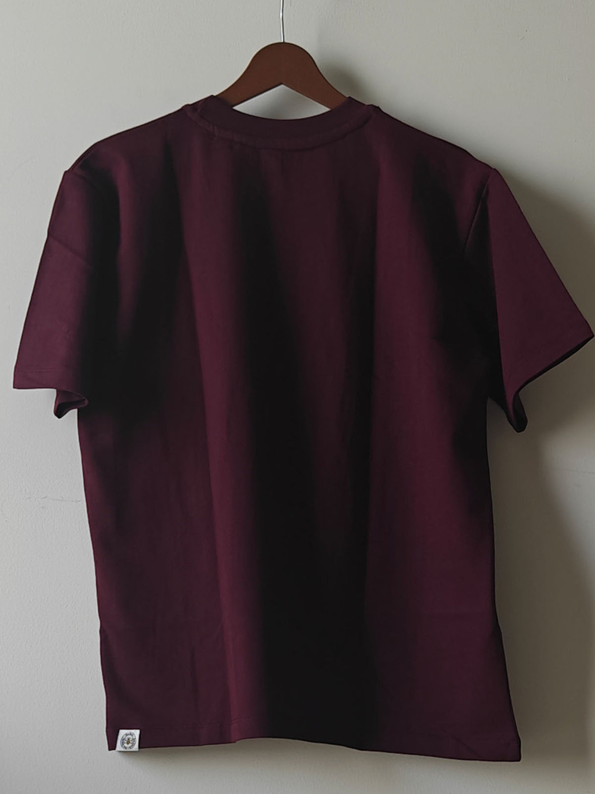 Solid Wine : Unisex Oversized T-shirt
