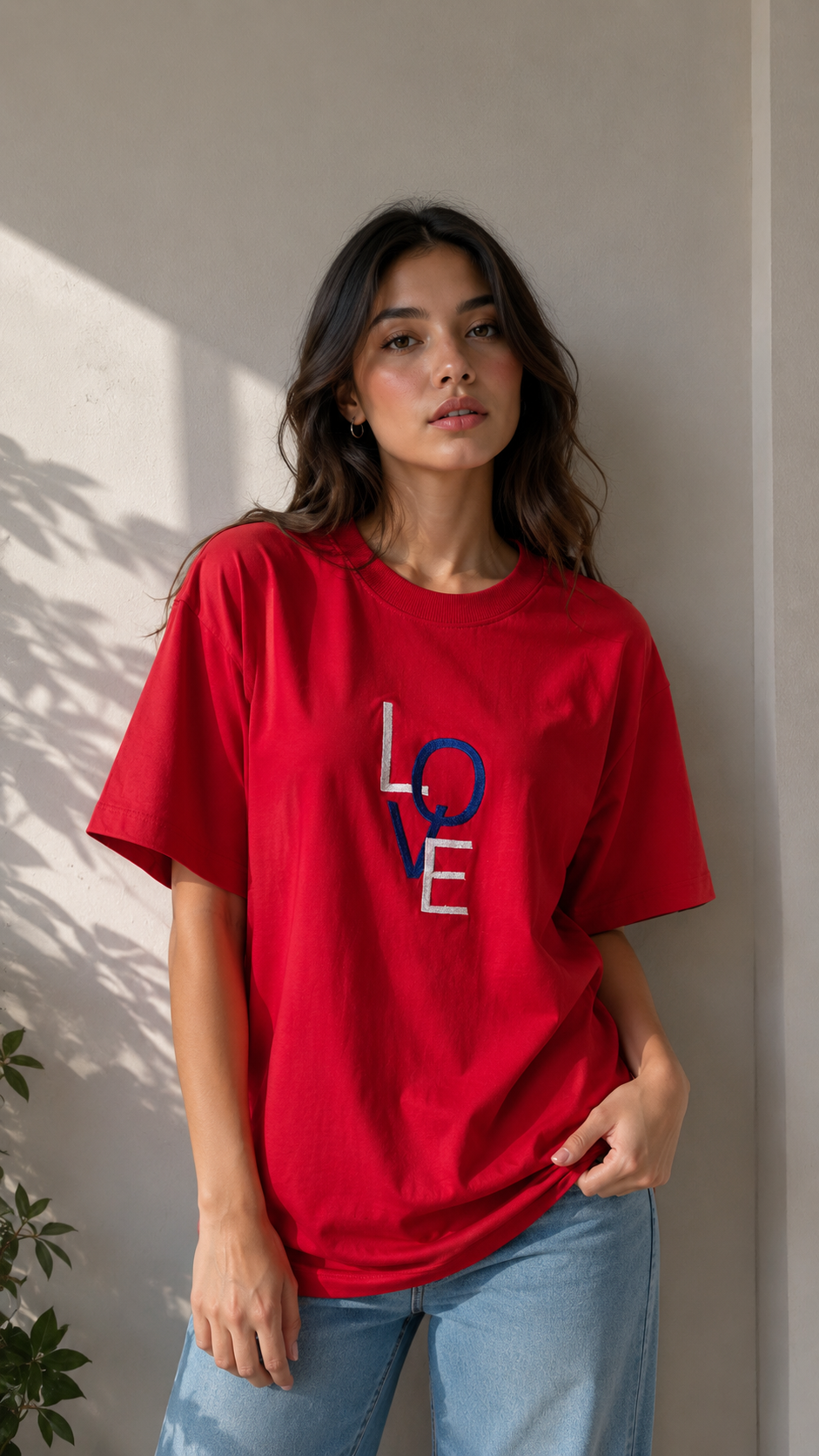 LOVE : Oversized T-shirt