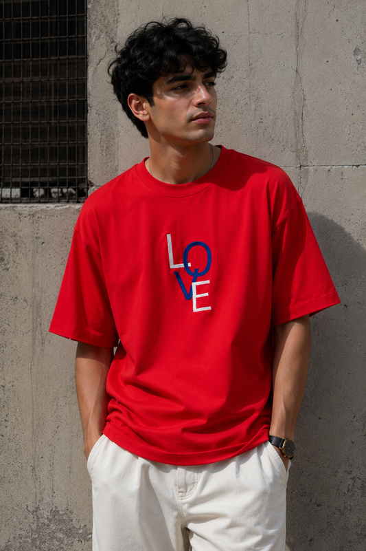LOVE : Oversized T-shirt