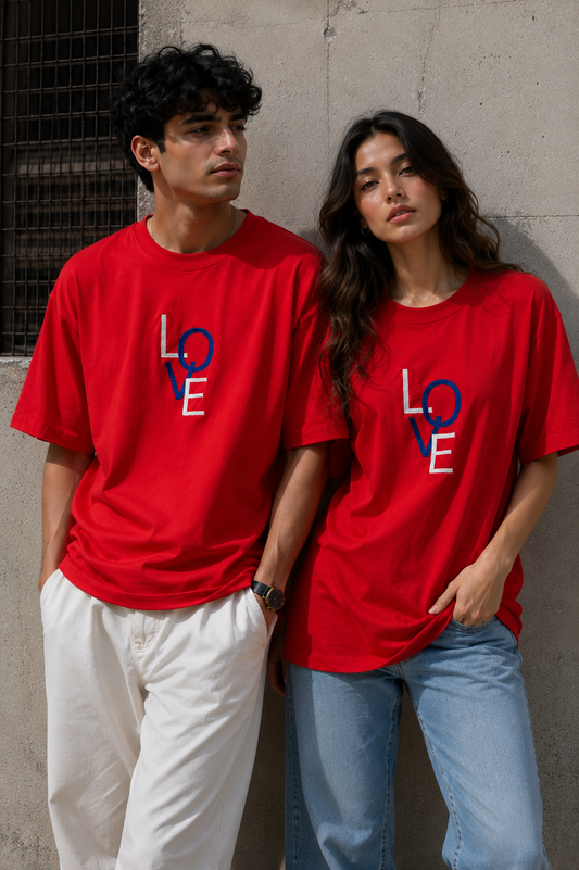 LOVE : Oversized T-shirt