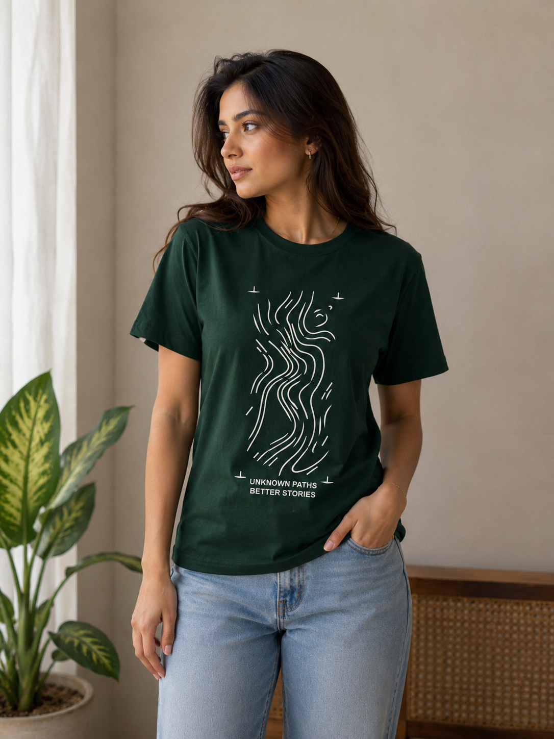 UNKNOWN PATHS : Unisex Regular T-shirt