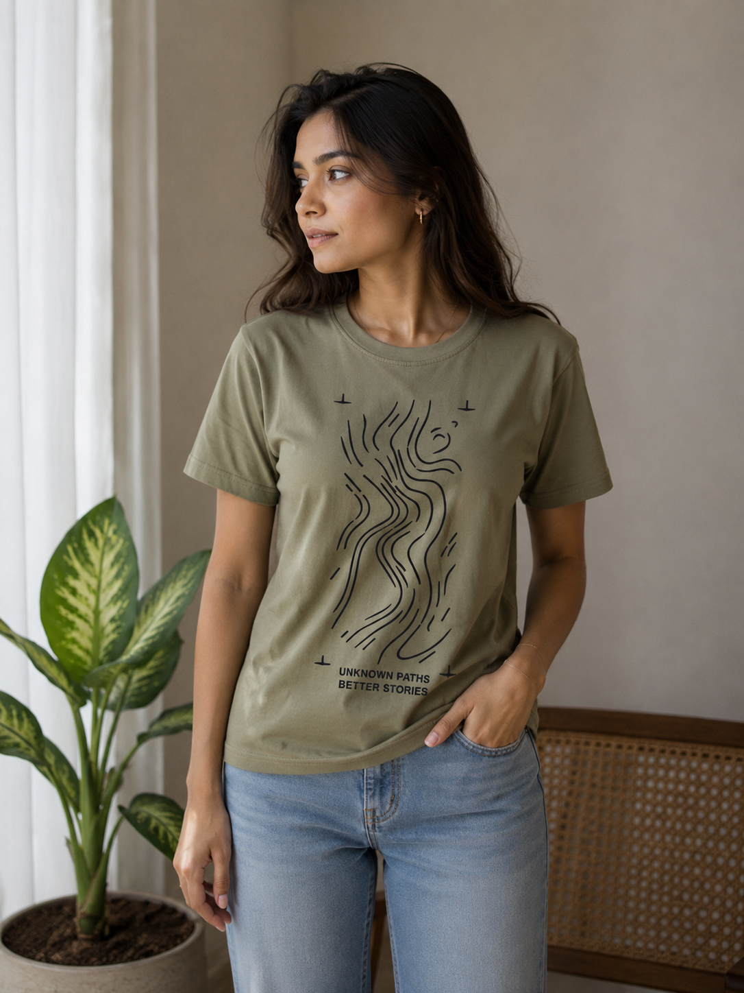 UNKNOWN PATHS : Unisex Regular T-shirt