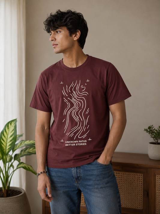 UNKNOWN PATHS : Unisex Regular T-shirt