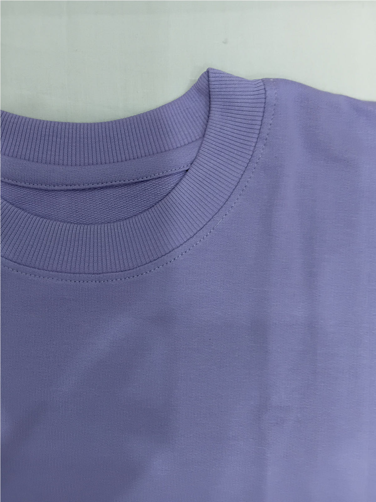 Solid Lavender : Unisex Oversized T-shirt