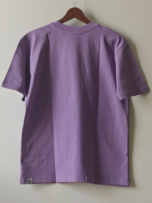 Solid Lavender : Unisex Oversized T-shirt