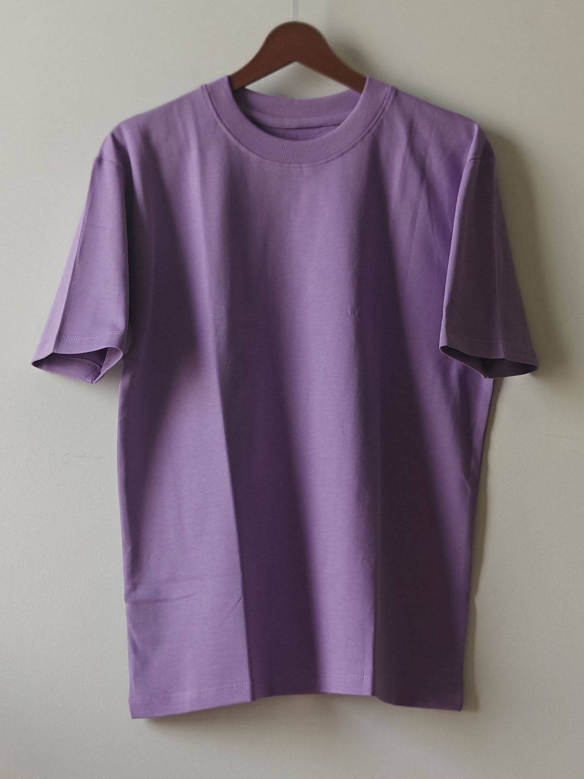 Solid Lavender : Unisex Oversized T-shirt
