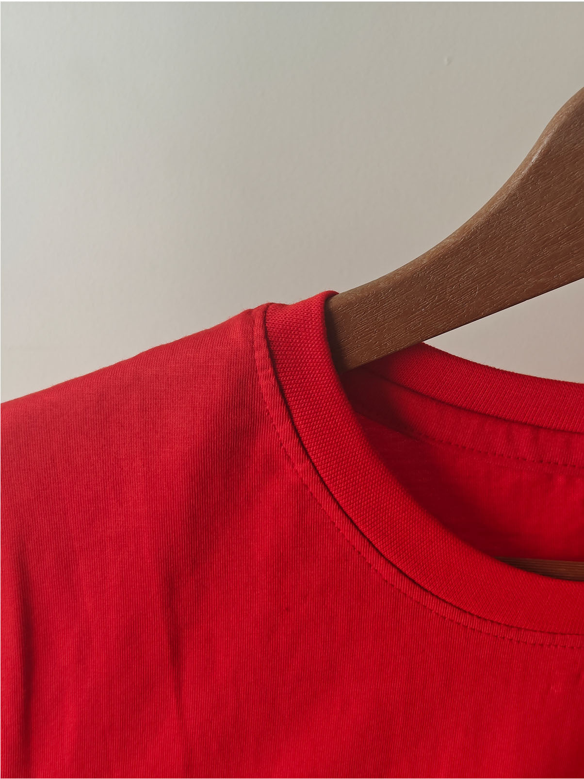 Solid Red : Unisex Regular T-shirt