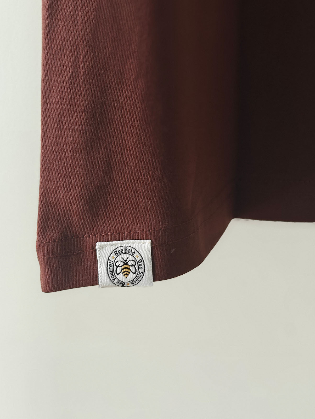 Solid Brown : Unisex Regular T-shirt