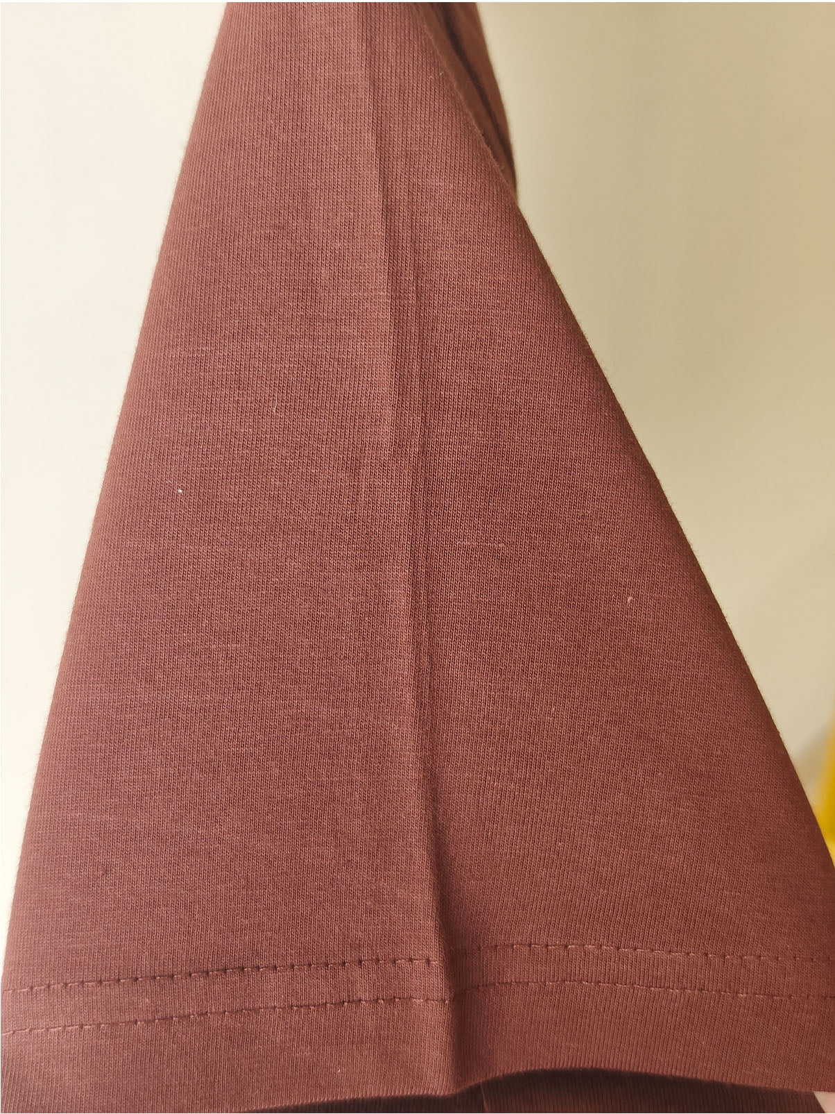 Solid Brown : Unisex Regular T-shirt