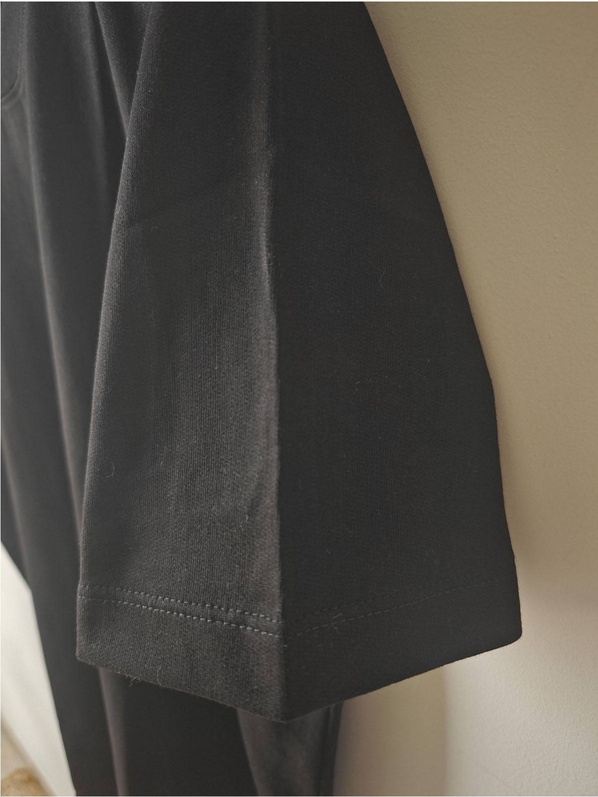 Solid Black :Unisex Oversized T-shirt