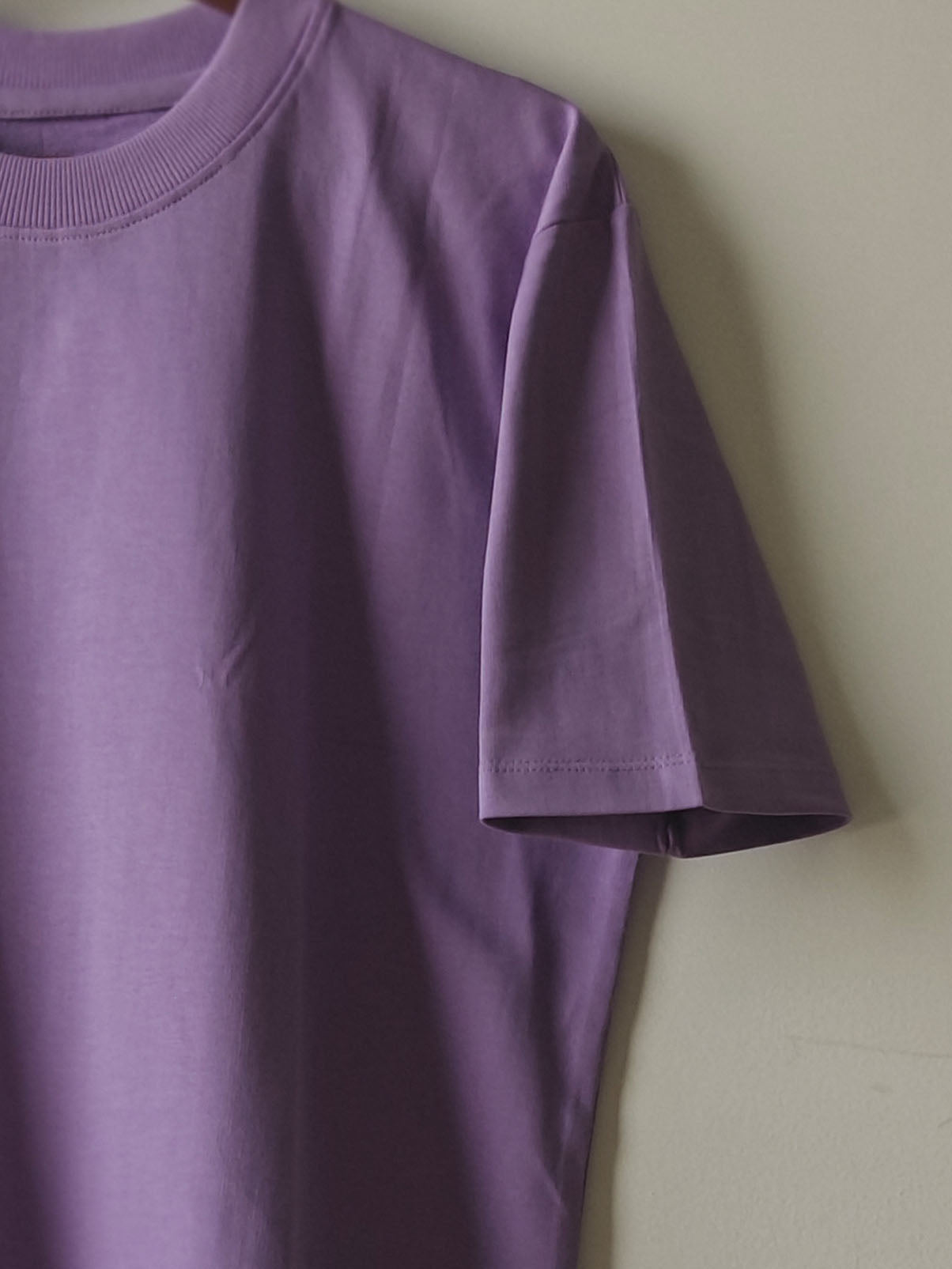 Solid Lavender : Unisex Oversized T-shirt